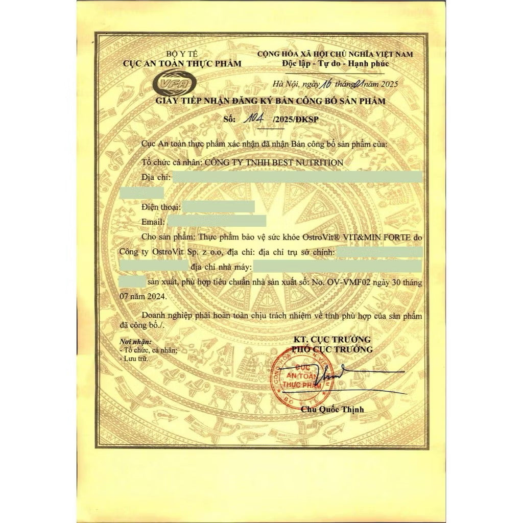 Ostrovit Vit&Min Forte - 90 viên