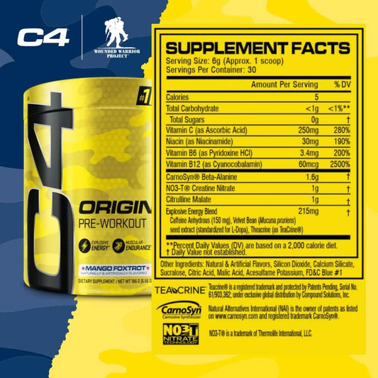 C4 Pre-workout