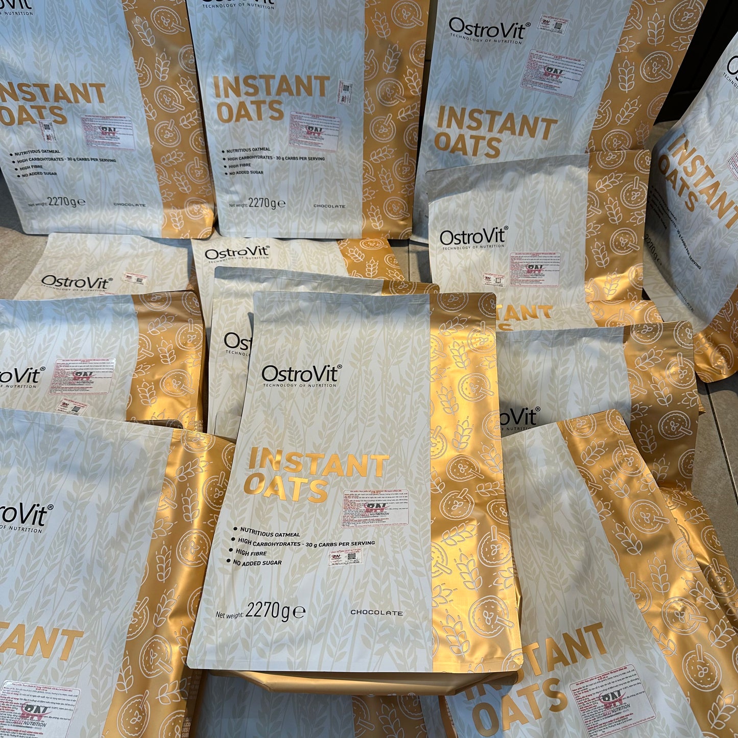 Yến Mạch Uống Liền - Ostrovit Instant Oat Flakes 2270 gram