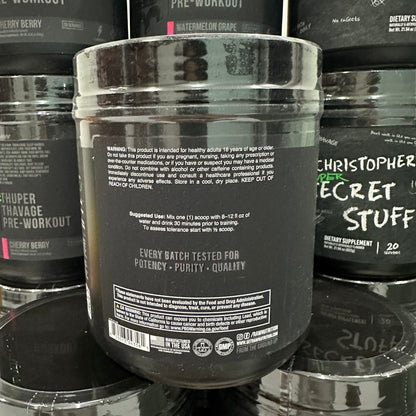 CBUM Thuper Thavage Pre-workout 622g