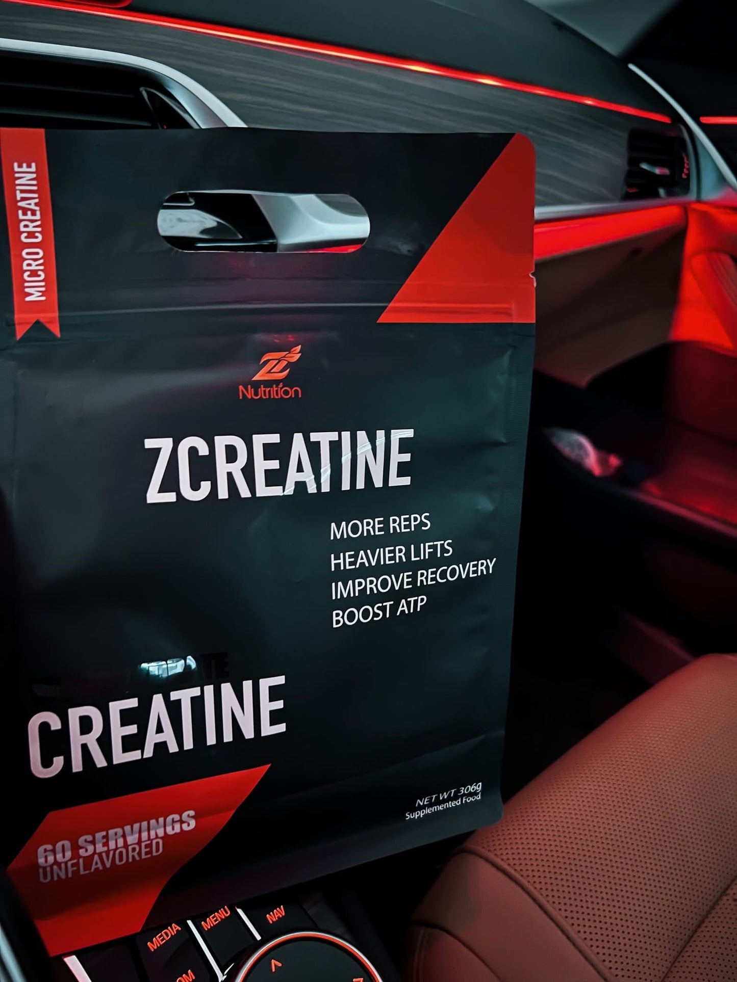 Z Nutrition Creatine Túi 306 gram - 60 lần dùng