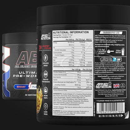 ABE All Black Everything pre-workout 375 gram
